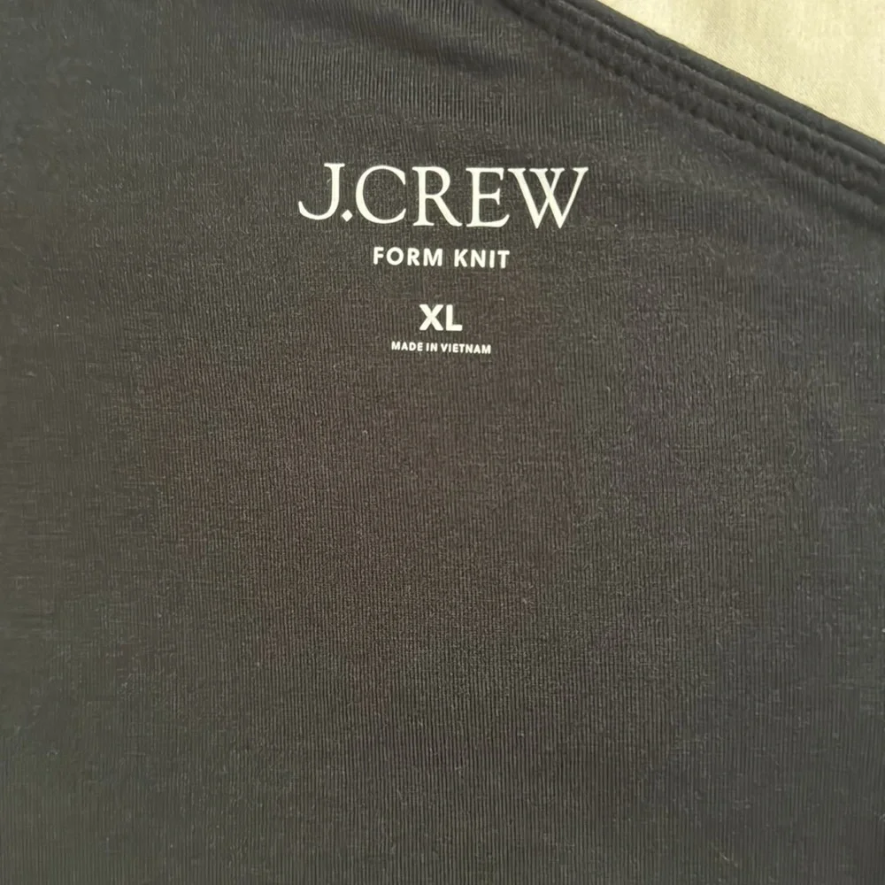 J.Crew FormKnit one-shoulder elbow-sleeve T-shirt BP024